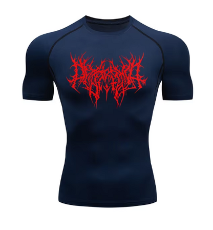 Camiseta de compresión Gym Running Fitness